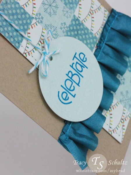 Celebrate Ornament close-up by Tracy Schultz