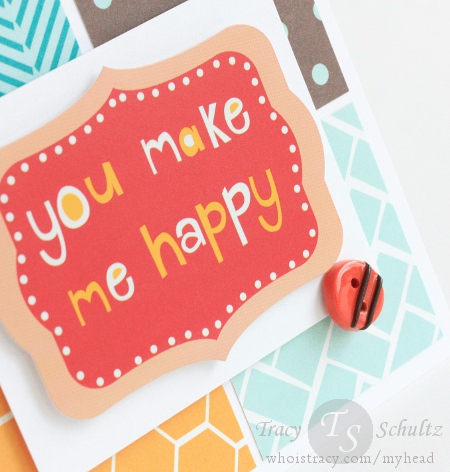 Make Me Happy close-up by Tracy Schultz