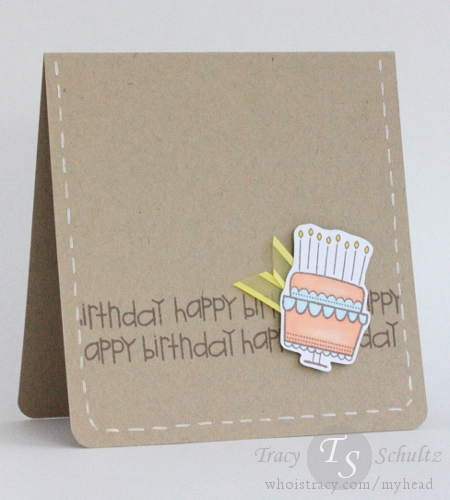 Simple Birthday by Tracy Schultz