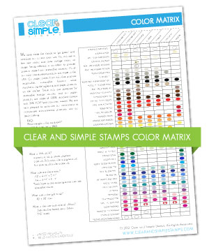 CSS Color Matrix