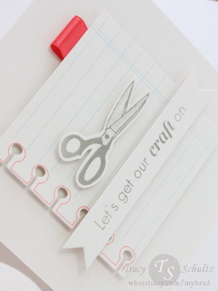 Craft Party Invitation by Tracy Schultz