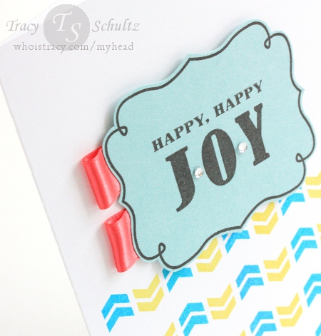 Happy Happy Joy close-up by Tracy Schultz