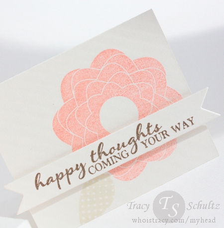 Happy Thoughts set card by Tracy Schultz