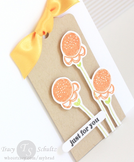 Hers Tag Card close-up by Tracy Schultz