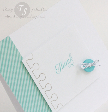 Notepad card close-up by Tracy Schultz