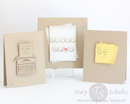 Office Inspired Card Set by Tracy Schultz