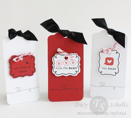 Valentine Tag Trio by Tracy Schultz