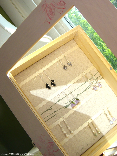 Earring Box Tutorial Earring Box Tutorial: Who Is Tracy