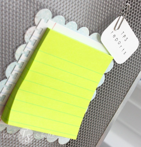 TPS report close-up