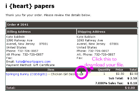 Download images