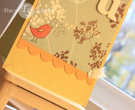 Pierced Border Card